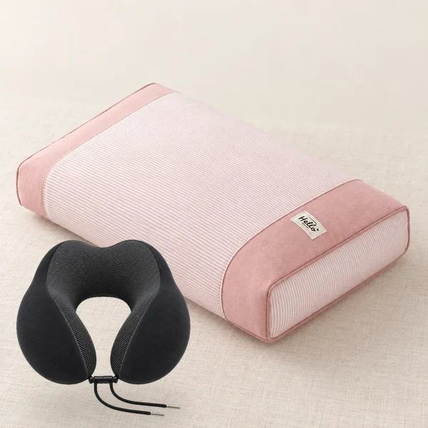 1 oreiller japonais + 1 coussin de voyage — Masque de sommeil offert